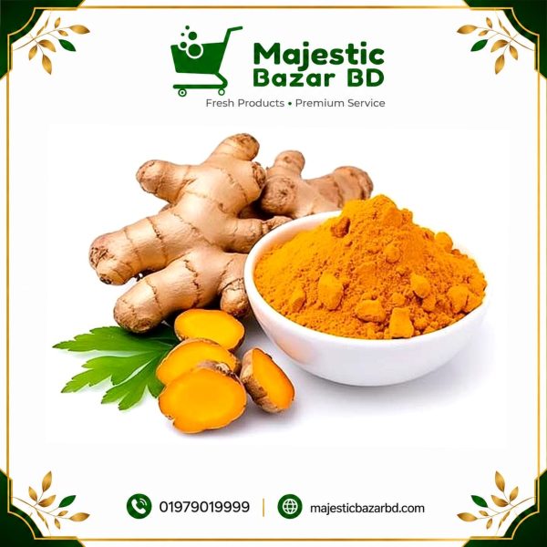 Premium Turmeric Powder ১০০ গ্রাম (উচ্চ মানের হলুদের গুড়া)